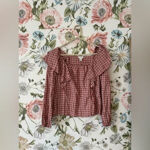 J Crew Long Sleeve Blouse | XXS | 100% Cotton